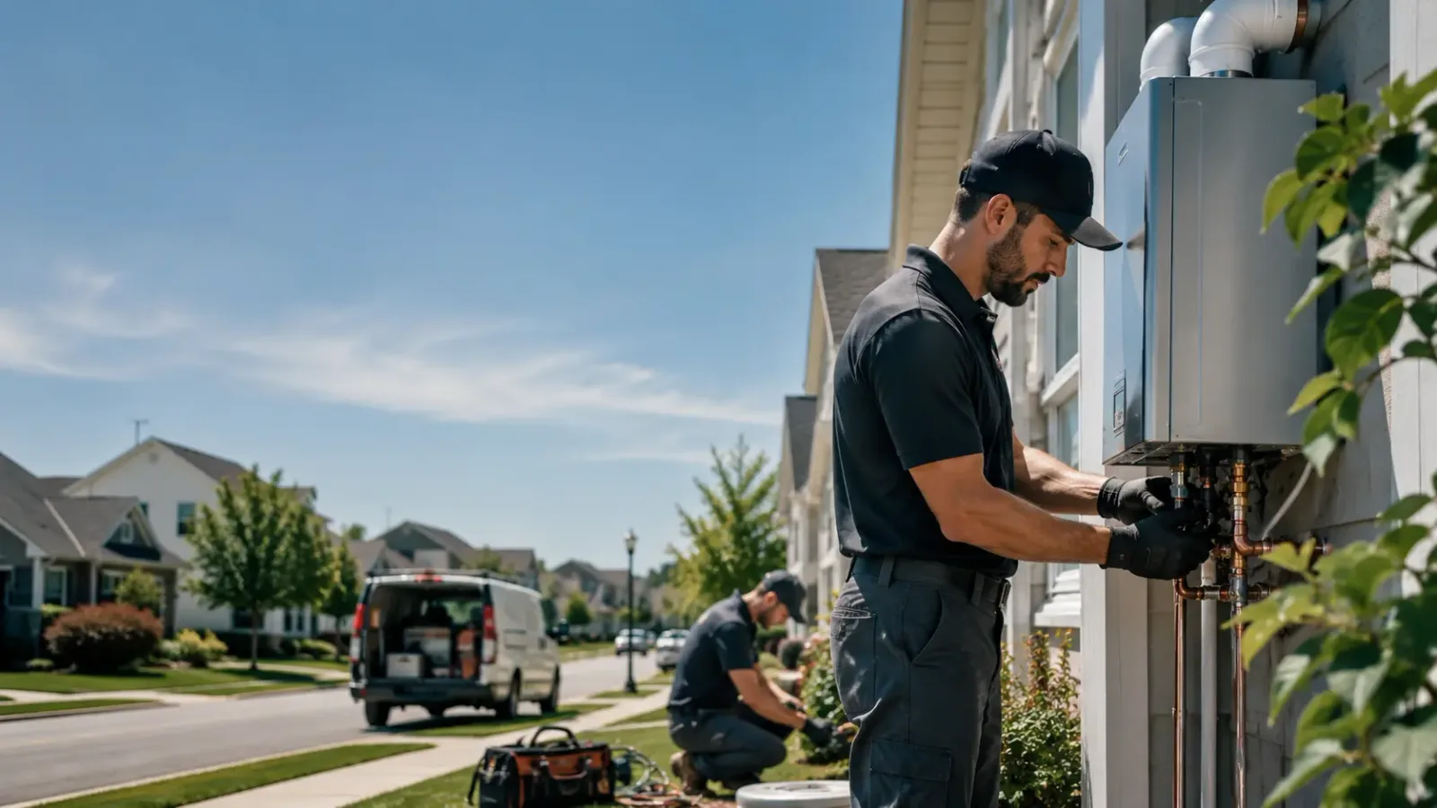 Tankless Water Heater Installation in Little Compton, RI